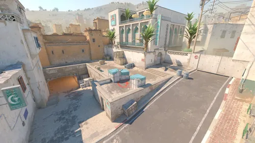 Dust II map overview — CS2 competitive callouts and positions