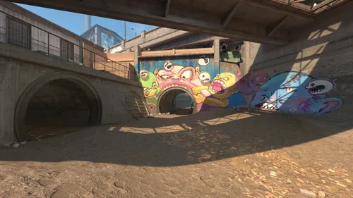 Overpass map overview — CS2 competitive callouts and positions