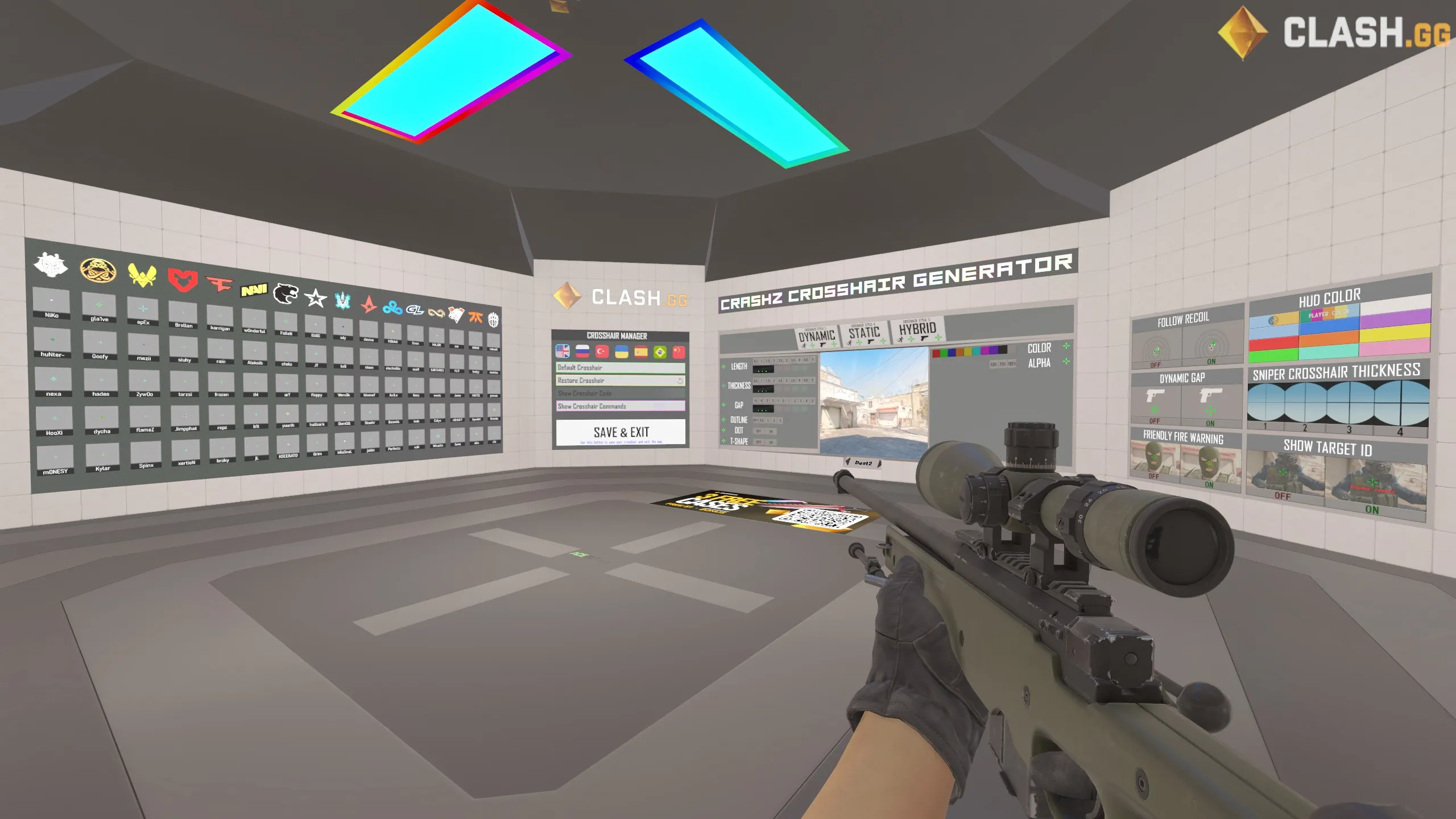 crashz' Config Generator — interactive settings and config tool
